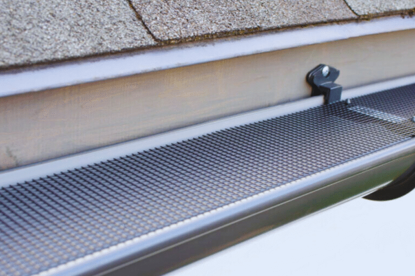 gutter guard installing